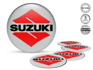 Suzuki Logo Autocollant Roues Édition Bombée Époxy